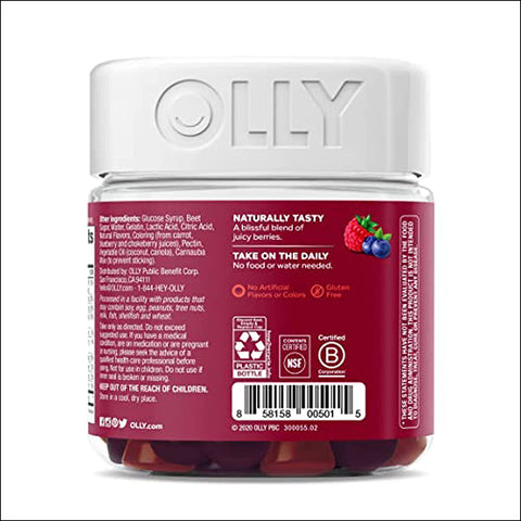 Olly Women's Gummy Multivitamin - Berry (90 Gummies)